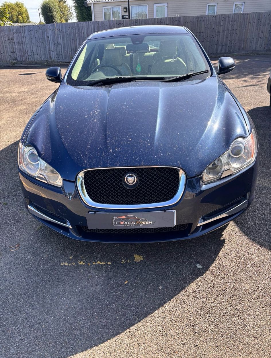 Jaguar XF exterior detail – before detailing